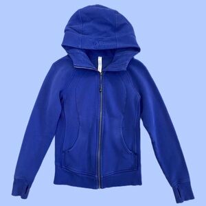 Lululemon Royal Blue Scuba Zip-Up Hoodie (6)